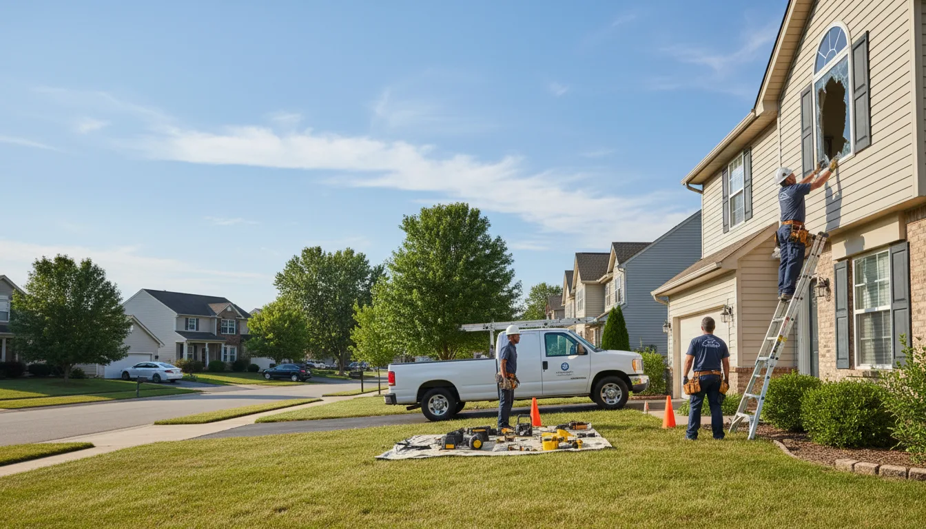 Expert window installer providing residential service in Hollow Rock, TN
